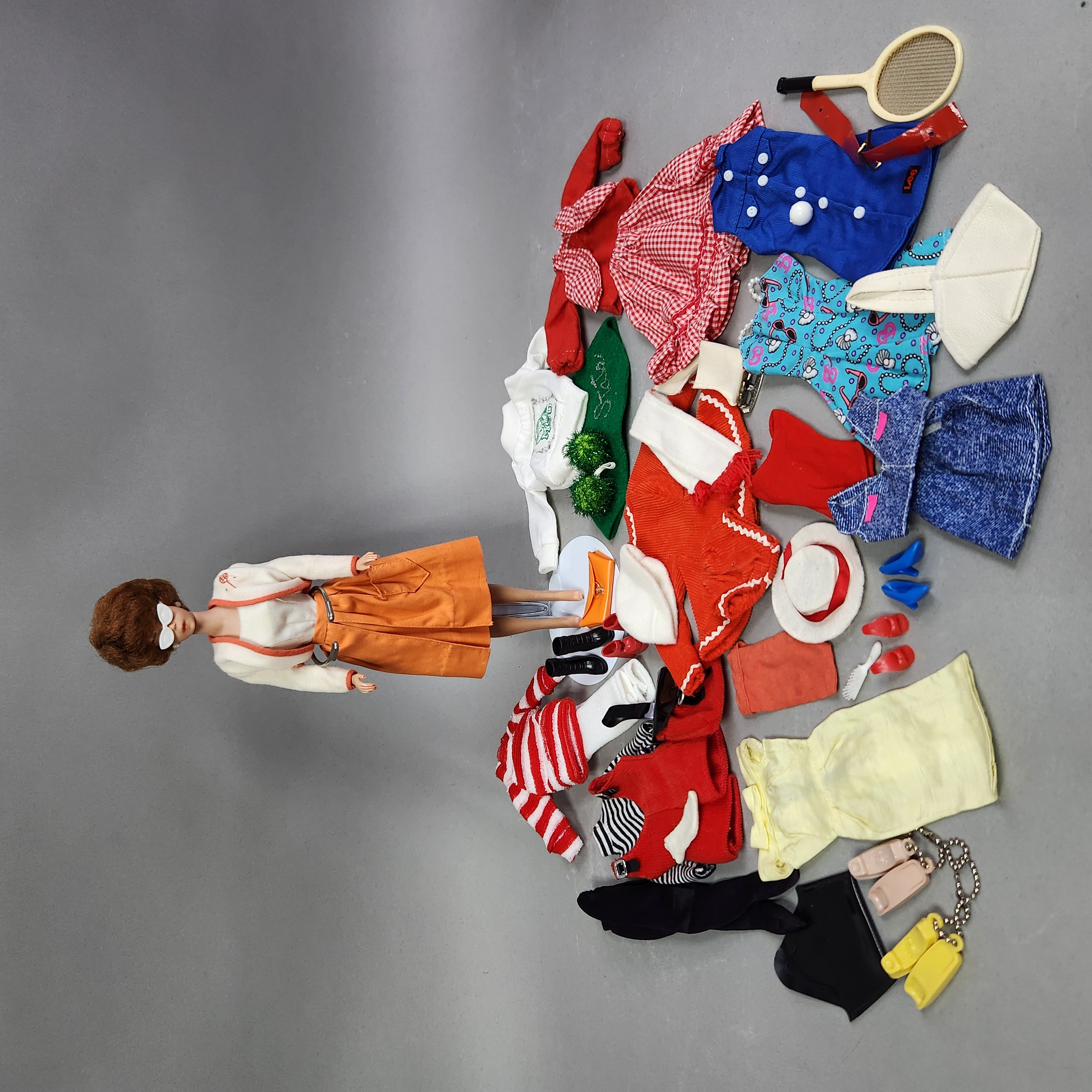 1958 Bubblecut Barbie & Clothes & Accessories