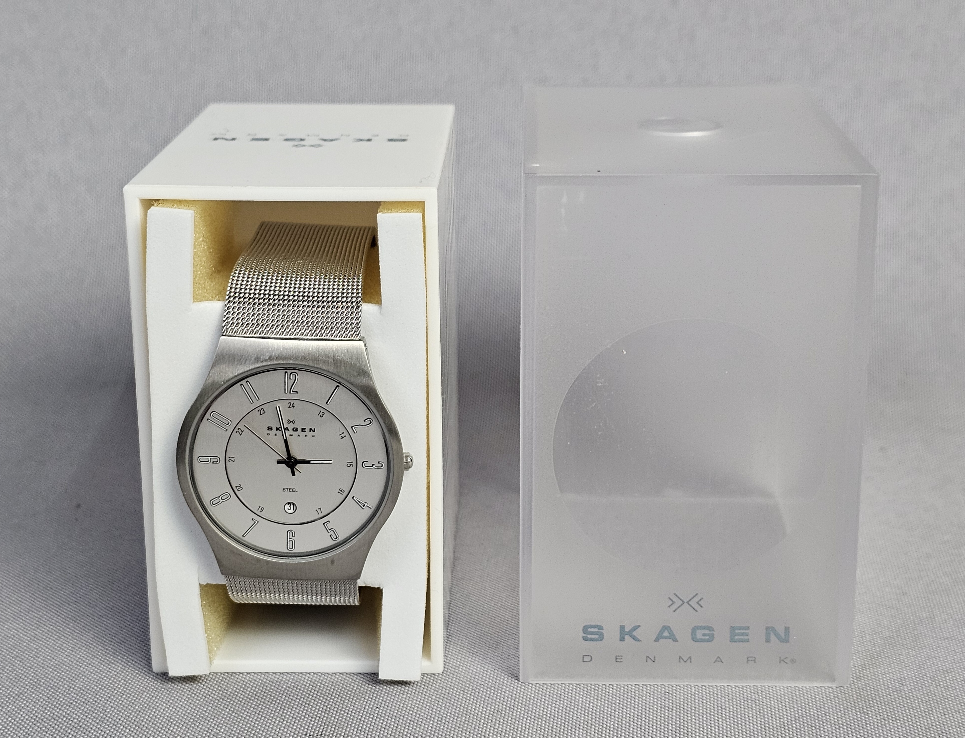 Skagen Stainless Steel Mesh Watch