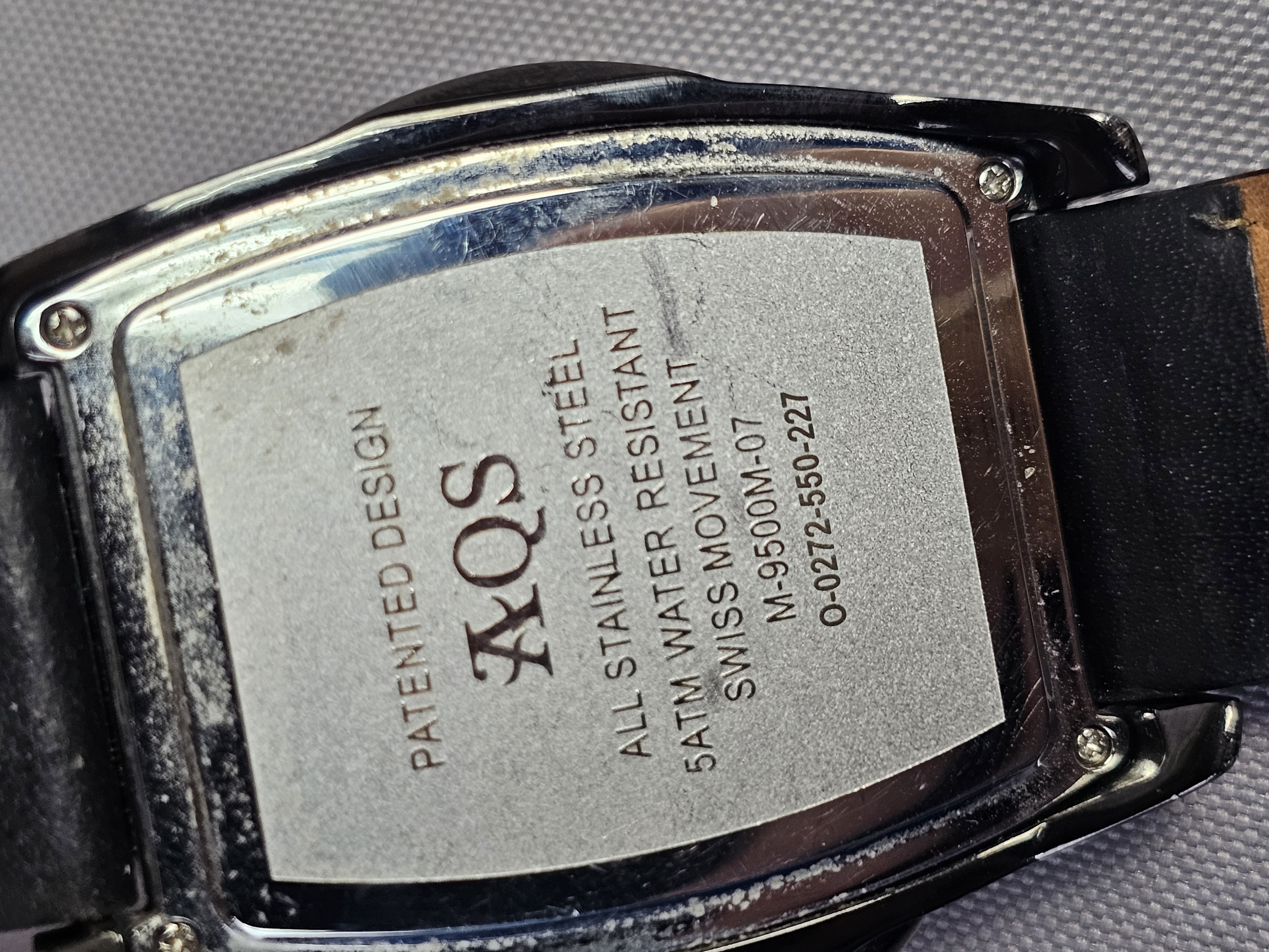 AQS Chronograph Style Wristwatch