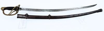 U.S. Civil War Emerson & Silver Cavalry Sword. U.S. Civil War Emerson and Silver Cavalry Sword. 