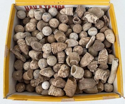 Approximately (250) Excavated Civil War Bullets. Various sizes. Also includes all the smaller 