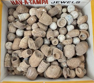 Approximately (175) Excavated Civil War Bullets. Various sizes. See photos. Condition- Various. 