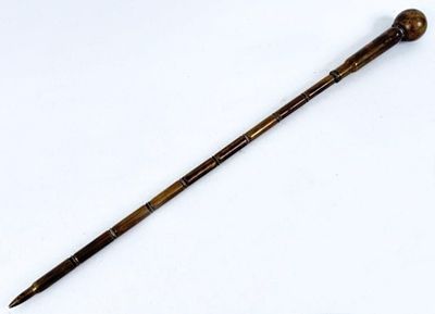 Trench Art Pointer. Measures 21 1/4" long. Condition- Good condition with a few dents. See photos.