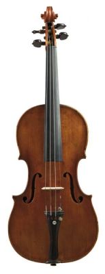 French Violin. C. 1900, branded D. NICOLAS AINE to the interior back, length of one-piece back 