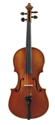 Modern Violin. C. 1910, school of Luigi Rovatti, unlabeled, length of one-piece back 361 mm. 
<br 