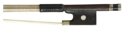 French Nickel-Mounted Violin Bow. Jean-Joseph Martin, Mirecourt, the round stick unstamped, the 