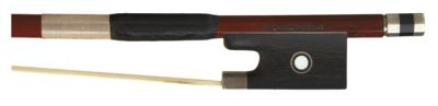 German Silver-Mounted Viola Bow. The round stick stamped MICHAEL MONNIG at the butt, the ebony 