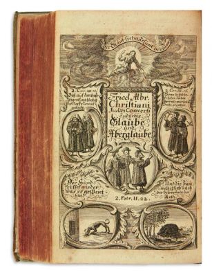 (ANTISEMITICA).
Goodwin, Thomas. Moses &amp; Aaron, seu Civiles &amp; Ecclesiastici Ritus 