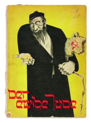 (ANTISEMITICA).
Hans Diebow (Ed.) Der Ewige Jude [“The Eternal Jew.”] Extensive photographic 