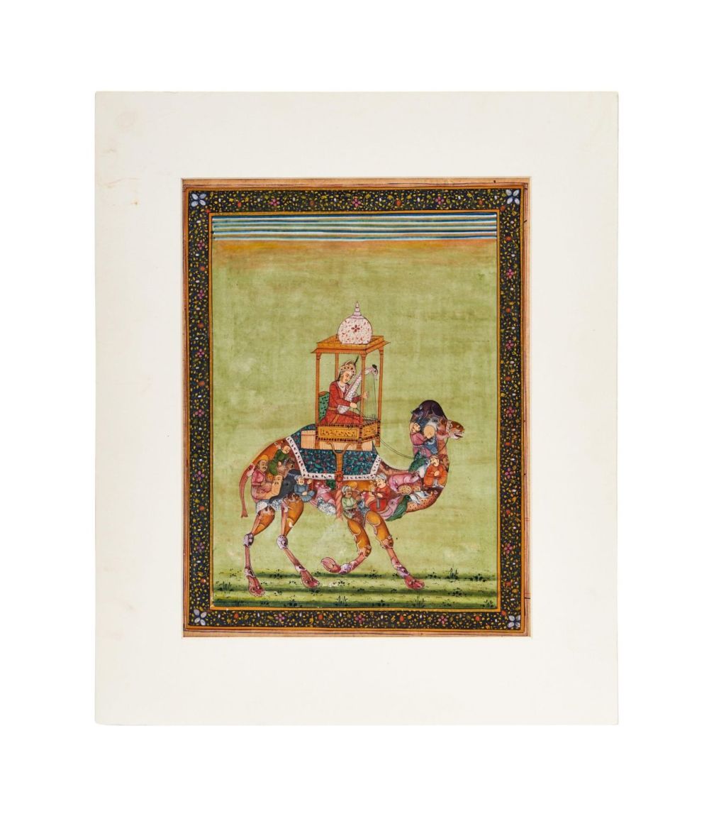 Lot 263: A LADY RIDING A COMPOSITE CAMEL, NORTHE INDIA,...