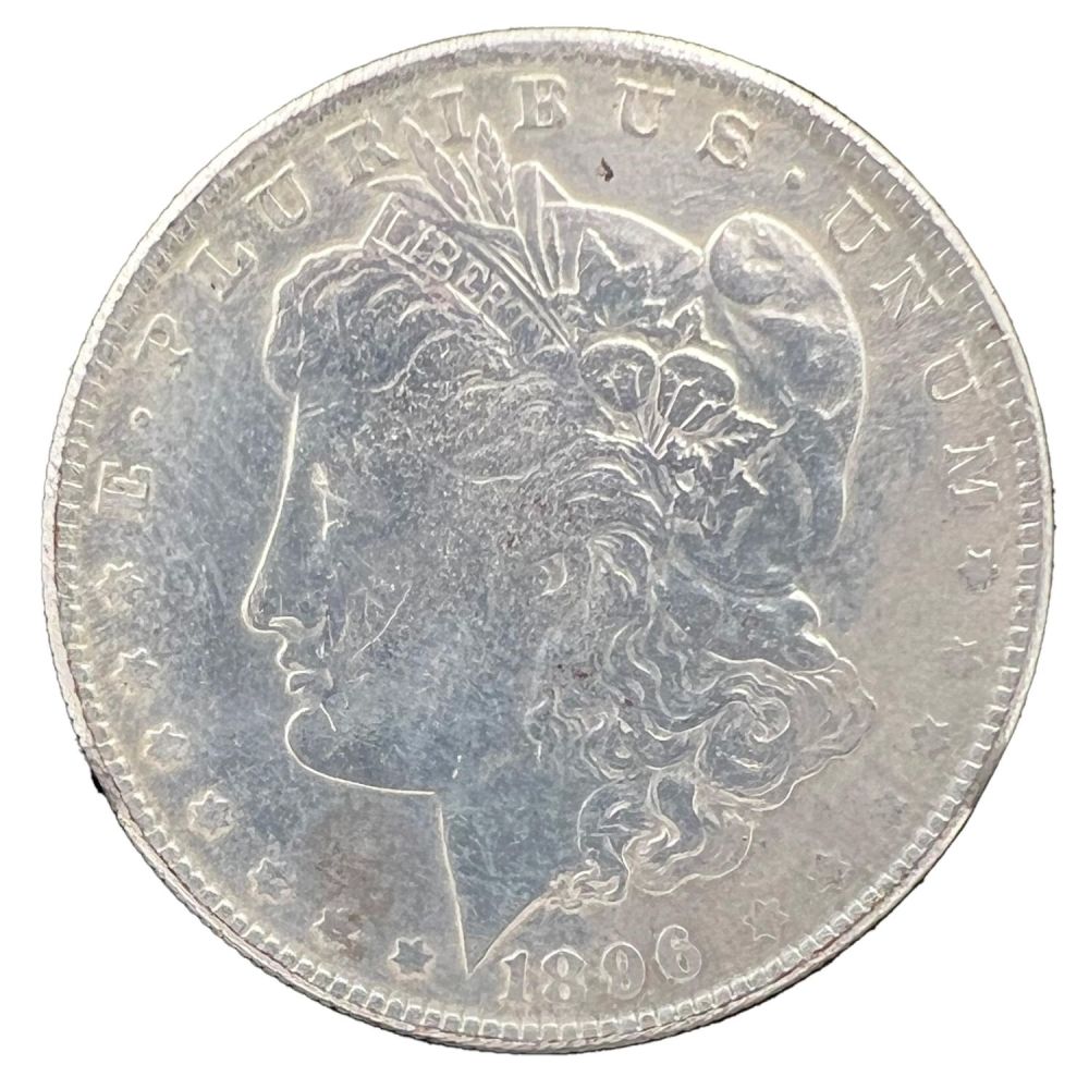 Lot 288: 1896 O MORGAN USA SILVER DOLLAR COIN