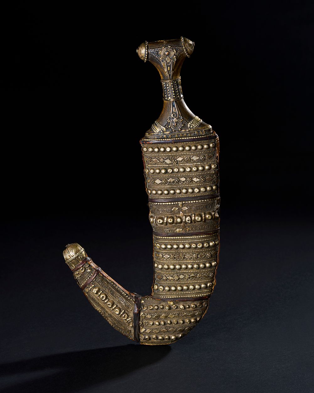 Lot 196: YAMANIS JAMBIYA DAGGER, 20TH CENTURY