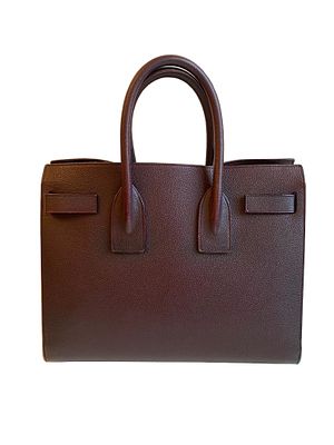 YSL Sac de Jour Handbag . Yves St Laurent Sac de Jour, 32cm. 
Hardware: Silver 
Leather: Leather 