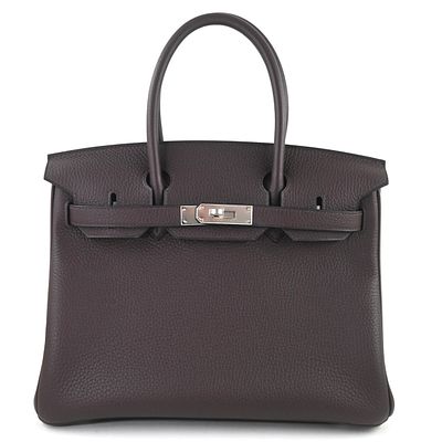 Hermes B30 Rouge Sellier Handbag . Hermes Birkin 30 Rouge Sellier, 30cm. 
Hardware: Palladium 