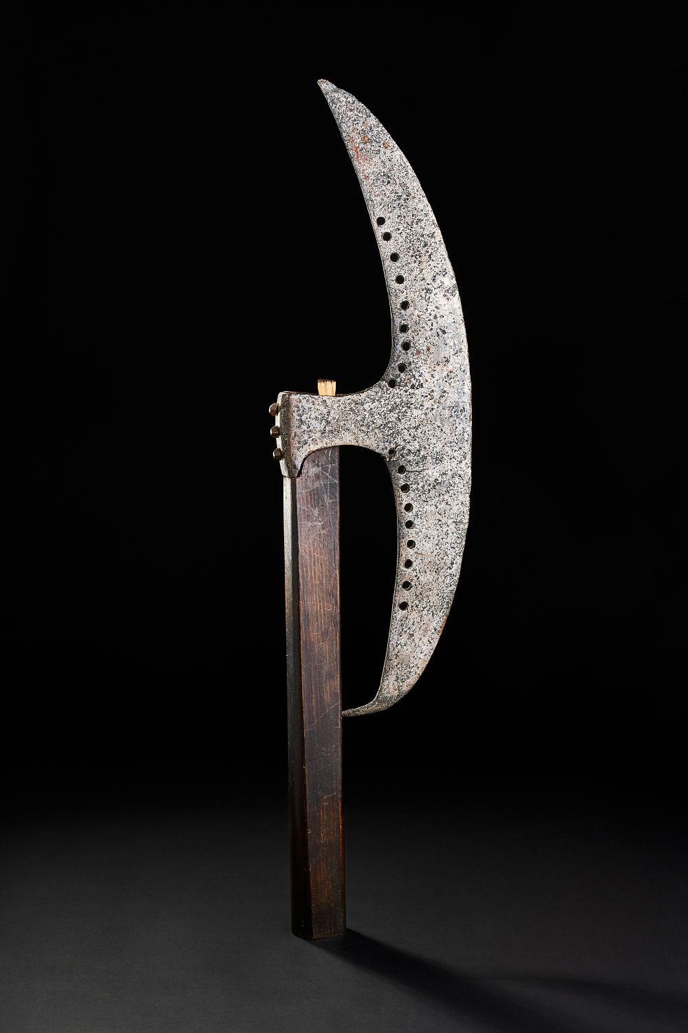 Lot 192: A RARE OTTOMAN OR MAMLUK IRON AXE, 15TH - 16TH CENTURY