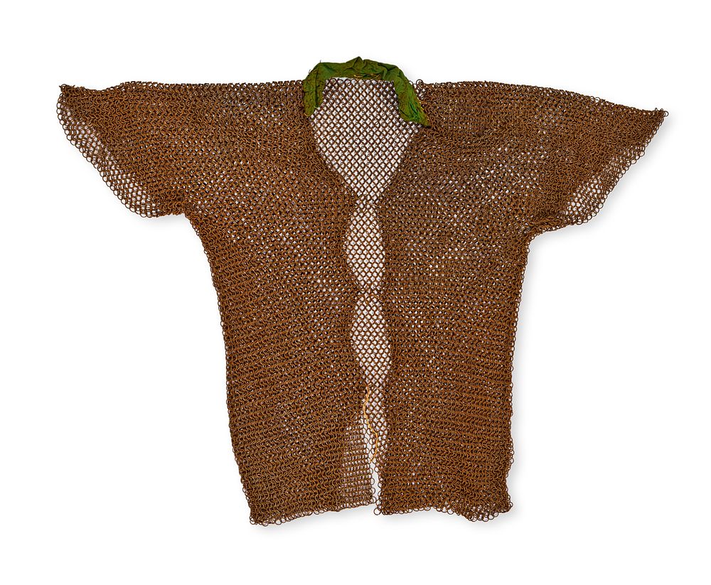 Lot 168: AN INDIAN METAL MAIL SHIRT, 18TH - 19TH CENTURY