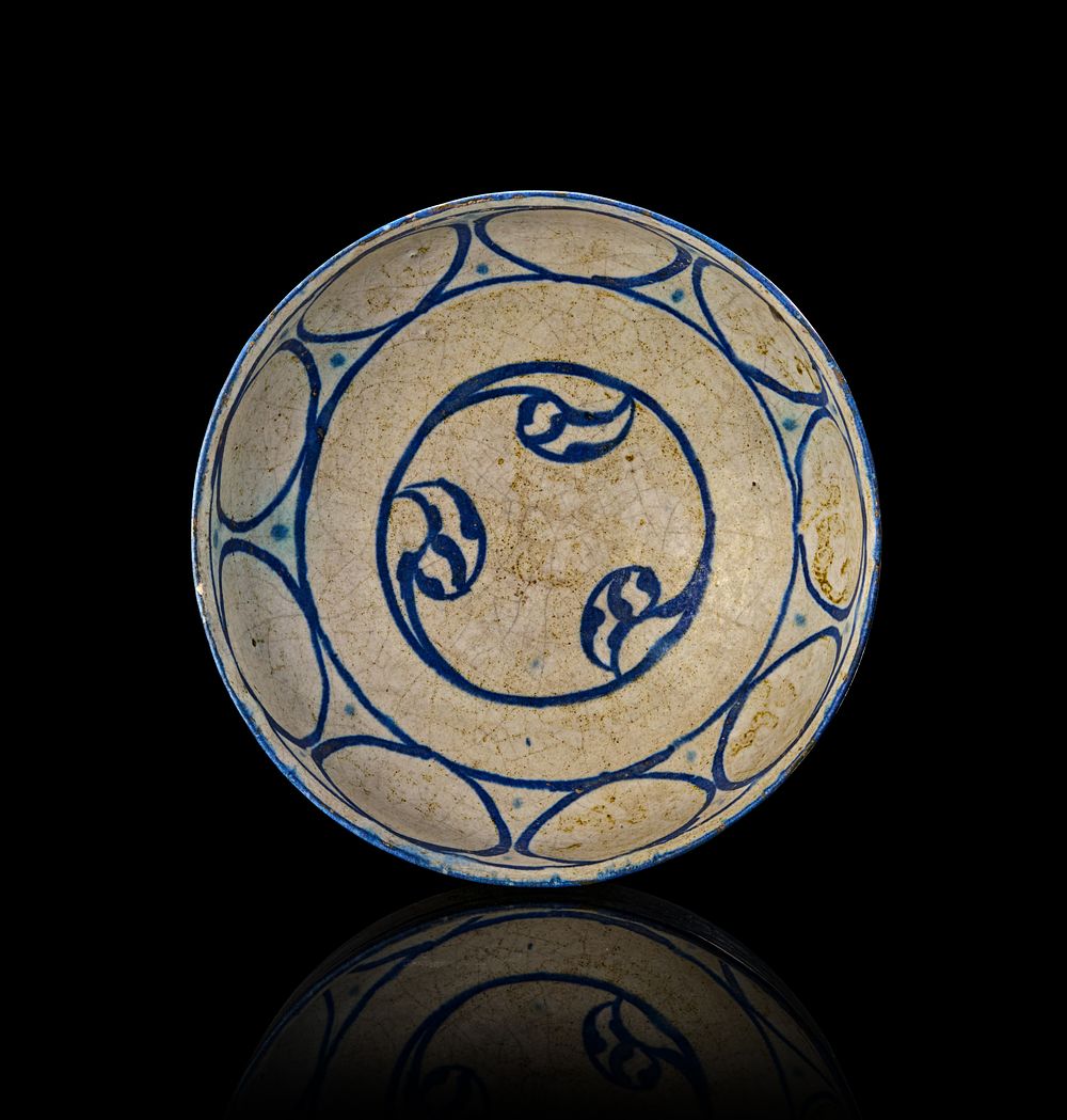 Lot 183: A KASHAN LUSTRE POTTERY BOWL, PERSIA, 12TH - 13TH CENTURY