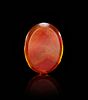 A RED ROMAN AGATE INTAGLIO DEPICTING A WARRIOR, 1ST - 2ND CENTURY A.D 
L: 2.1cmImage - 1