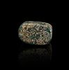 A GREEN STONE DOUBLE EYE IDOL, CIRCA 3500 - 3300 B.C. 
H: 3.3cmImage - 3