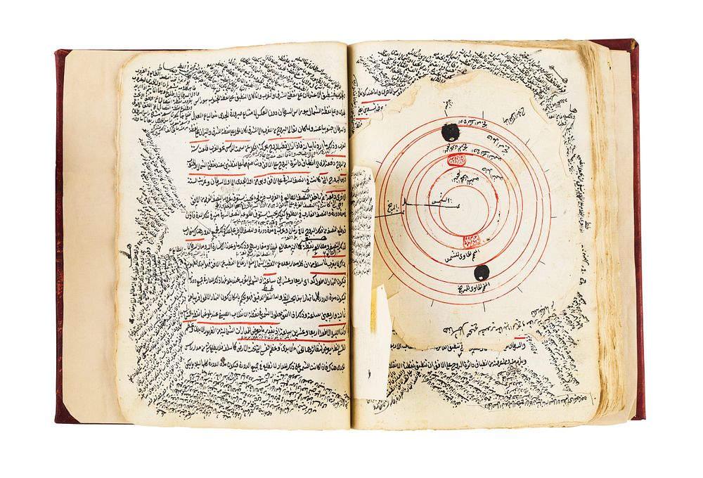 Lot 125: ARABIC ASTRONOMY BOOK SIGNED KADI ZADA RUMI, 19TH CENTURY