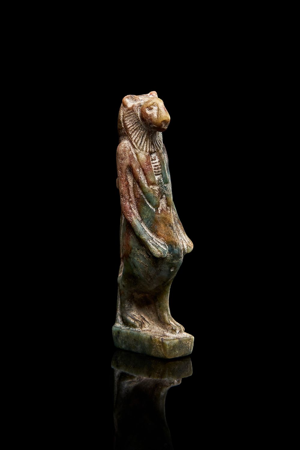 Lot 243: AN EGYPTIAN STONE FIGURE OF THOERIS, LATE PERIOD, 716-30 B.C.