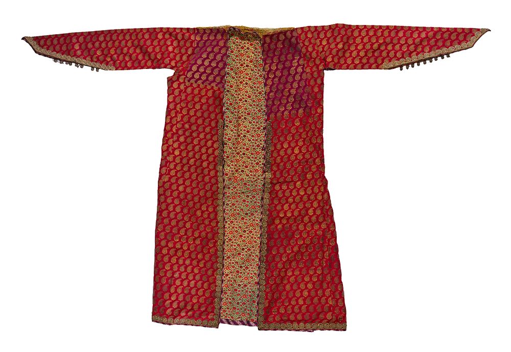 Lot 311: A METAL THREAD EMBROIDERED ANATOLIAN ROBE/KAFTAN, OTTOMAN, 19TH CENTURY