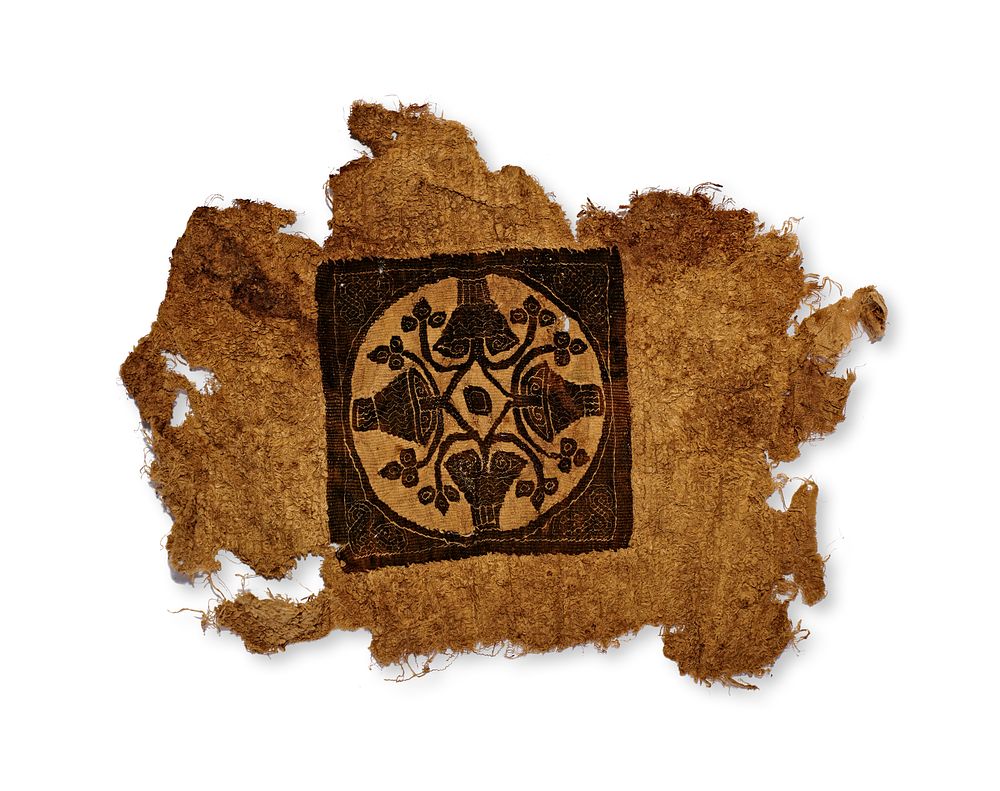 Lot 241: A COPTIC TEXTILE FRAGMENT, CIRCA 4TH-6TH CENTURY A.D.