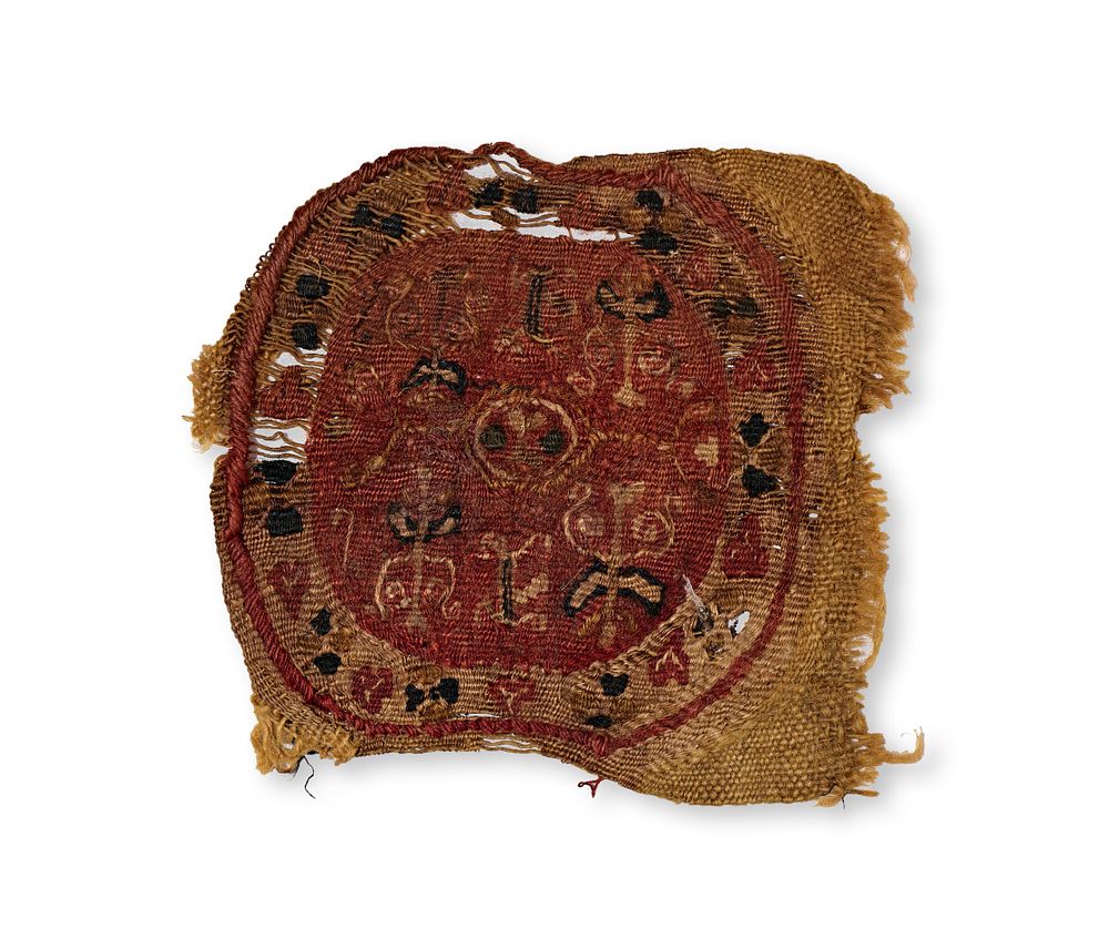 Lot 243: A COPTIC TEXTILE FRAGMENT, CIRCA 4TH-6TH CENTURY A.D.