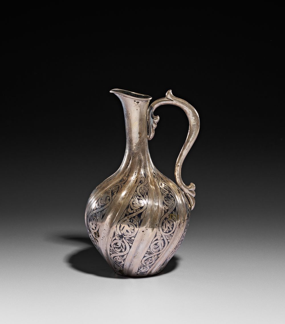 Lot 344: A RUSSIAN SILVER AND NIELLO EWER