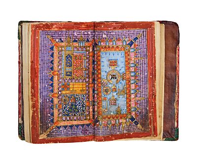 A MINIATURE ILLUMINATED AND ILLUSTRATED MANUSCRIPT OF DALA'IL AL-KHAYRAT, PERSIA, 18TH OR 
