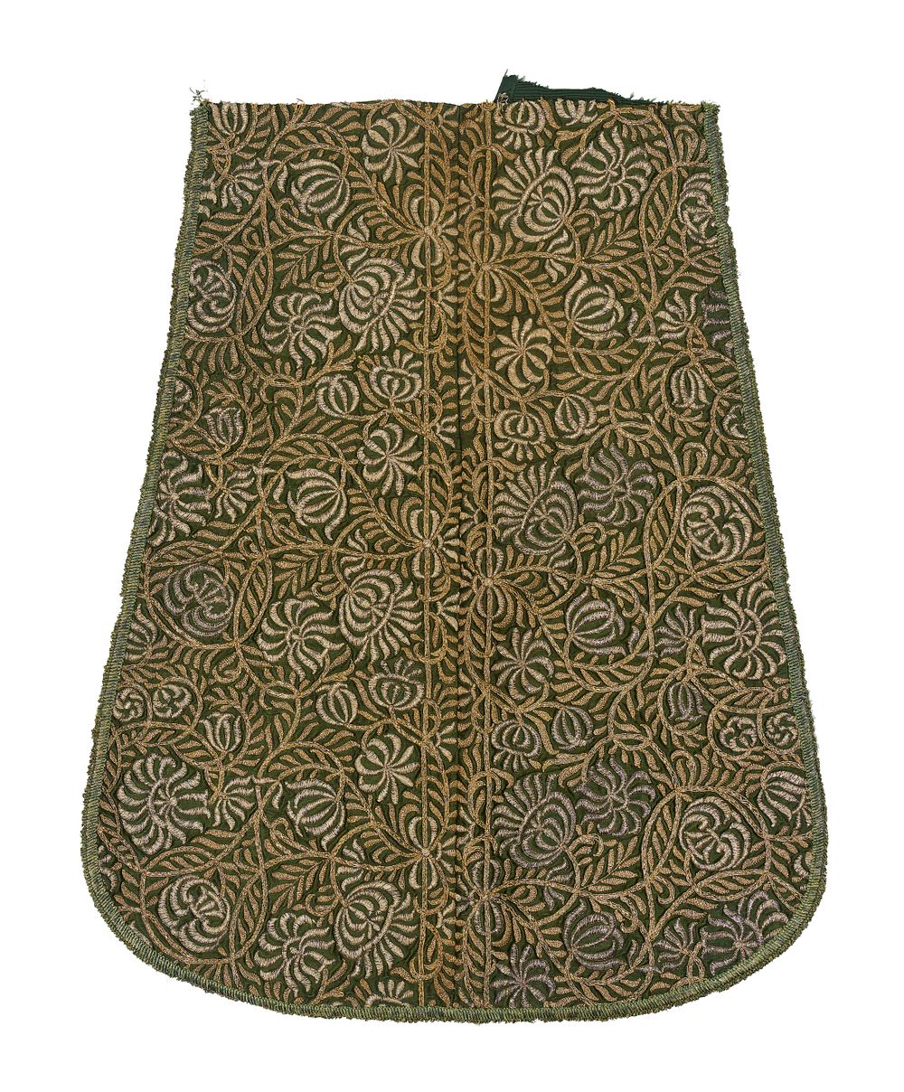 Lot 272: AN EMBROIDERED SILK HORSE COVER, OTTOMAN, 18TH CENTURY