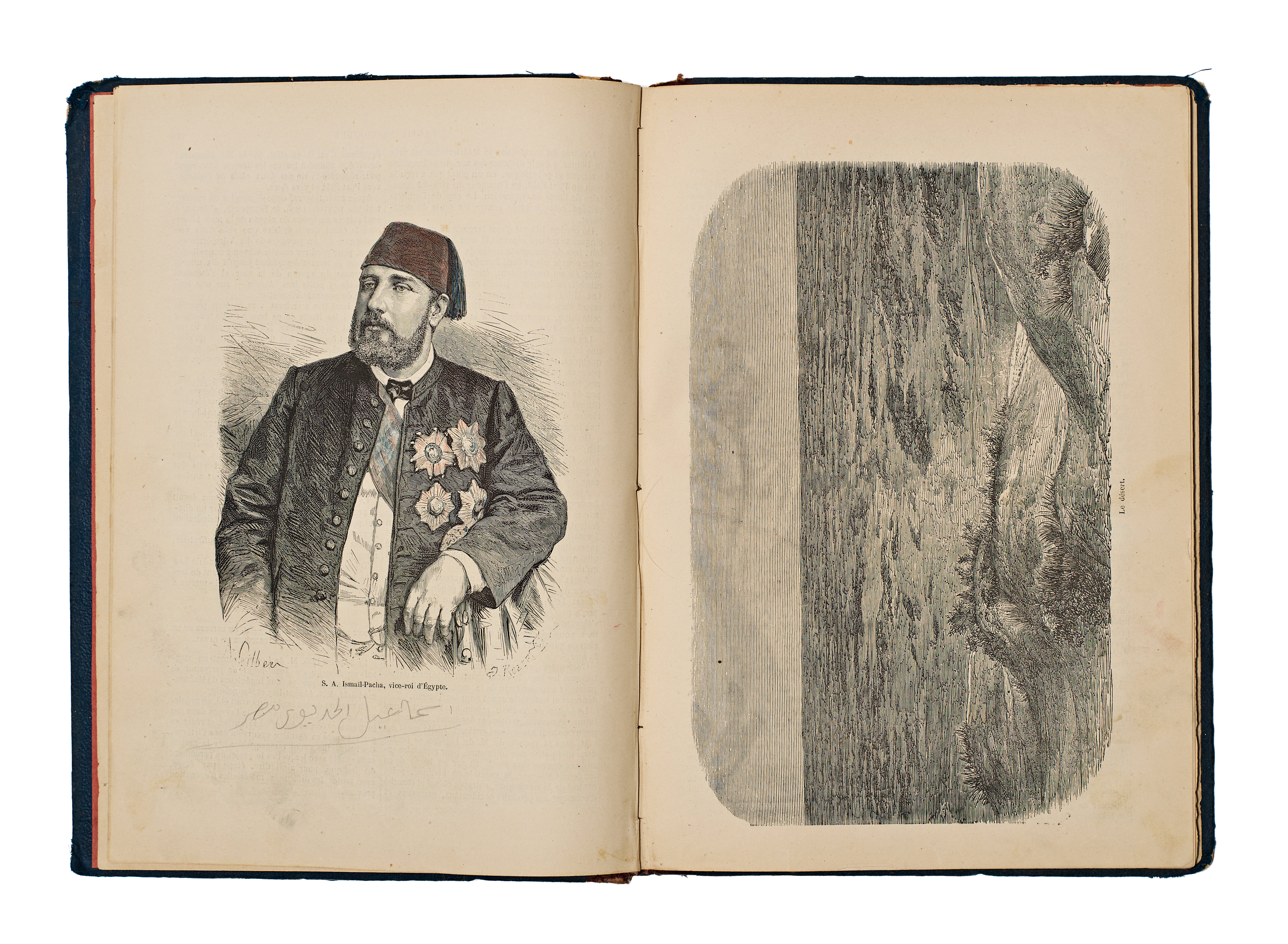 THE ILLUSTRATED SUEZ MARITIME CANAL, EGYPT. AUGUSTE MARC ET CIE, 1869. FIRST EDITION