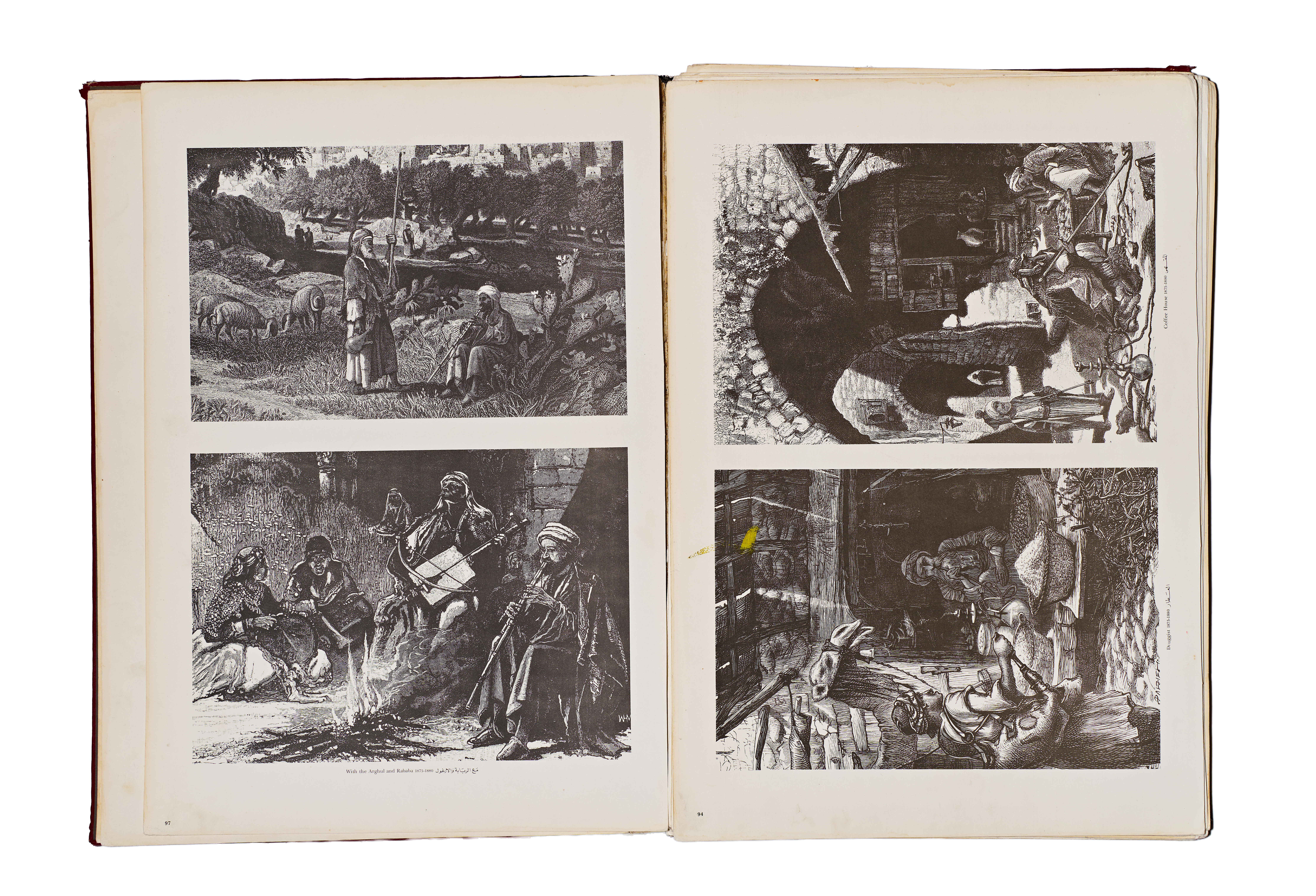 A HARDCOVER VOLUME FEATURING LIFE AND LANDSCAPES IN THE LEVANT AND PALESTINE, SINAI AND EGYPT, 20TH CENTURY