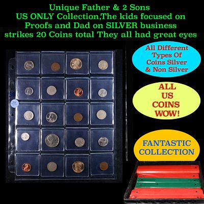 20 Great Coins of the World, hand selected, many trend high, every lot guaranteed to contain 