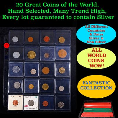 High Value! - Covered End Roll - Marked "Unc Peace Reserve" - Weight shows x10 Coins (FC). Up 