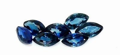 5.25x3 mm Natural Blue Sapphire Marquise Faceted 7 Pcs Lot 1.65 Cts Loose Gems 
“Unused New 