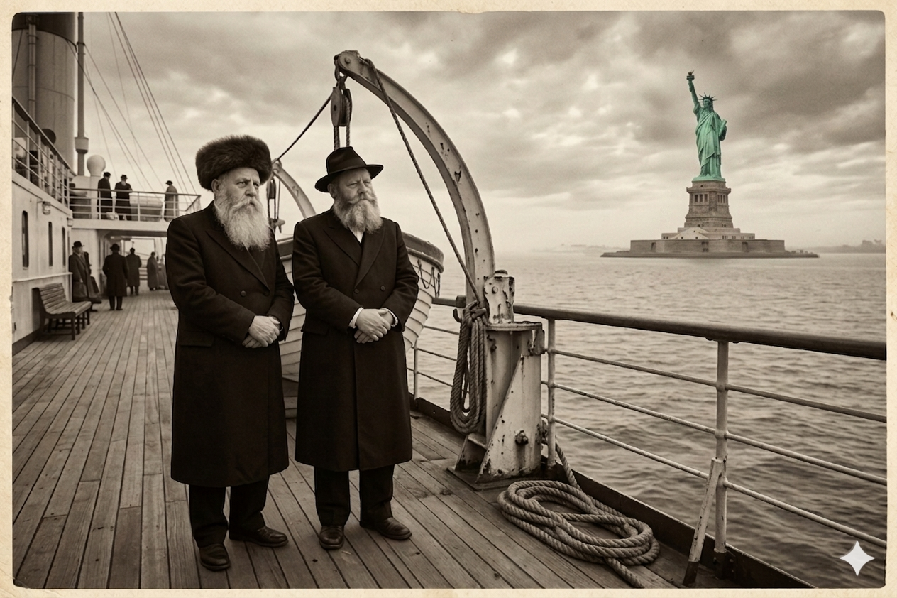Kiflayim letushiya | Auction 2 | ​"Marking 85 Years: The Rebbe’s Arrival in the US."