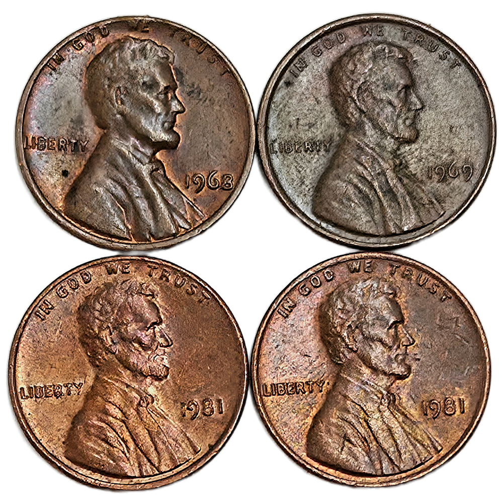 מידיו הקדושות של הרבי ארבעה מטבעות פני. מהשנים 1968,1969 ושתי מטבעות מ1981 
באישור הרב שאול 