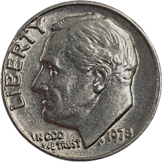 מטבע בערך 1 דיים מידיו הקדושות של הרבי. מוטבע משנת 1978. מצב טוב. 
מצורף אישור מאת הרב יצחק 