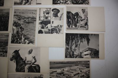 אוסף [13] גלויות – שנות השלושים - הוצאת אדלר, צילום בן אור קלטר. מצב טוב.