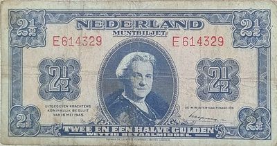 הולנד 2.5 גולדן 1945