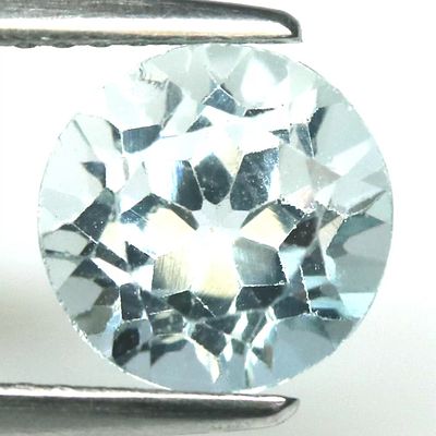 2.58 CT. Sky Blue Brazil Topaz Round 8 mm