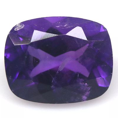 2.90 CT. Unheated Purple Brazil Amethyst Cushion