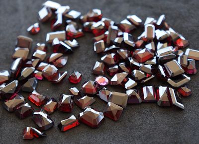 20.00+ ct-Total ONLY-From Lot on Photo-Natural Fine Quality Rhodolite Garnet