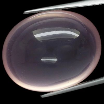 -29.13ct 19.8x15.7mm Big! Rose Quartz Oval Cabochon Natural Gemstone Africa