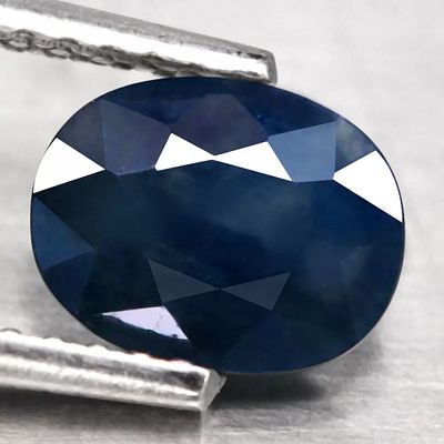 -1.04Ct. Normal Heated Sapphire Blue Oval Australia Precious Gem Ravishing Color