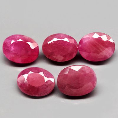 1.33Ct. Natural Gemstone Ruby Reddish Pink Oval Normal Heated Winza, Tanzania(C278)
