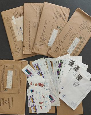 מקבץ גדול של גיליונות ובולי ישראל במצבים מעולים !!