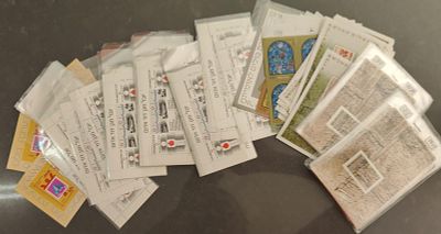 מקבץ ענק של גיליונות בולי ישראל מצבים כחדשים