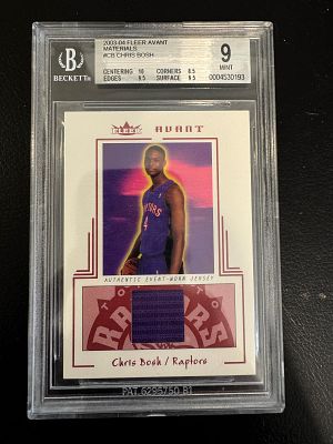 קלף מיוחד ונדיר של כריס בוש שלקח אליפות עם לברון במיאמי. קלף עם פאצ׳ שנילבש במשחק ומדורג 9 